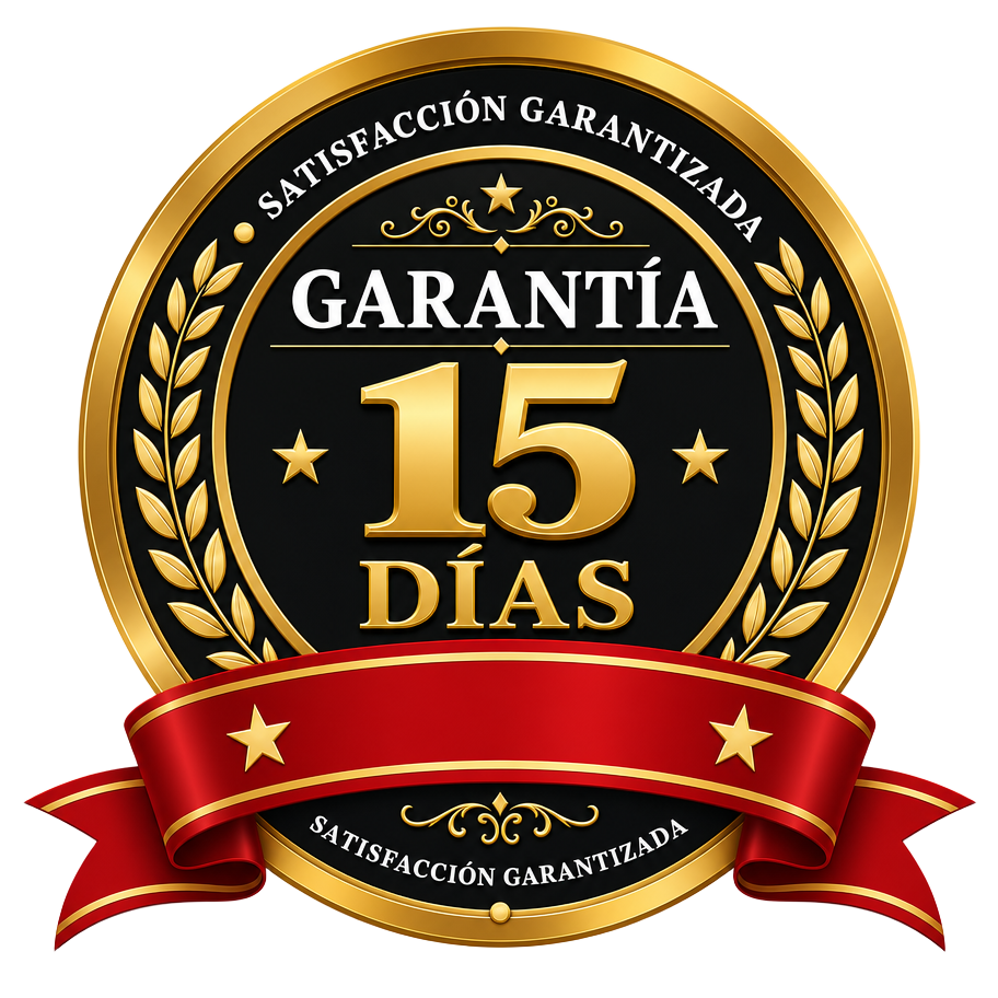 Sello de garantía de 15 días